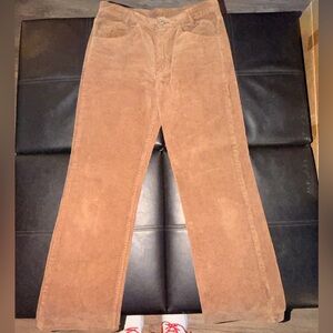 Brandy Melville Brown Straight Leg Jeans